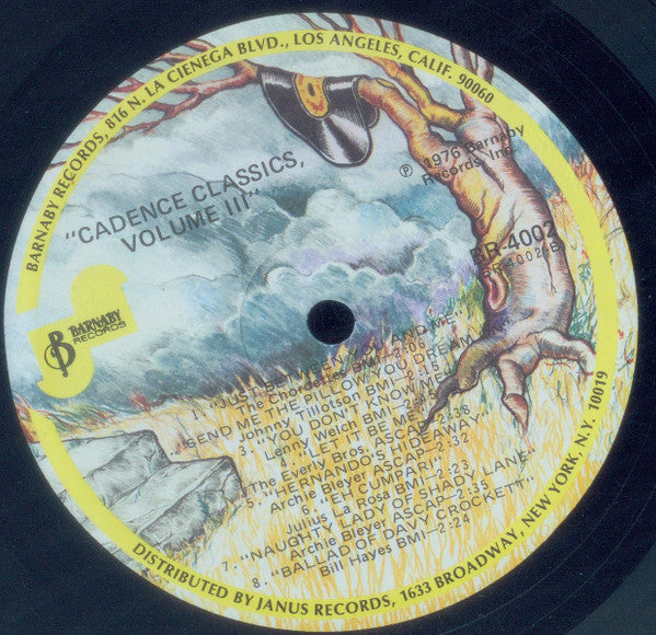 Various : Cadence Classics Volume Three (LP, Comp)