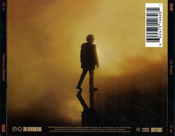 The Weeknd : Dancing In The Flames (CD, Single)