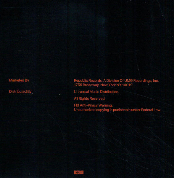 The Weeknd : Dancing In The Flames (CD, Single)