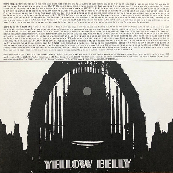 Brain Banger : Yellow Belly (LP, Ltd)