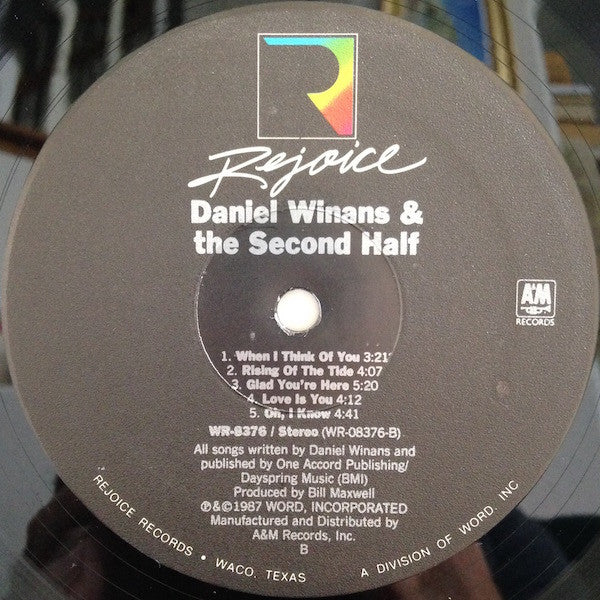 Daniel Winans : And The Second Half (LP, Album)