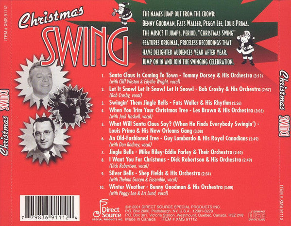 Various : Christmas Swing (CD, Album, Comp)