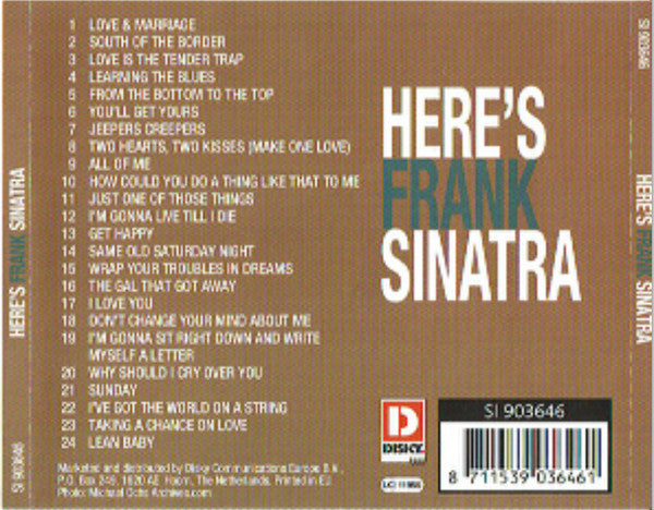 Frank Sinatra : Here's Frank Sinatra (CD, Comp)