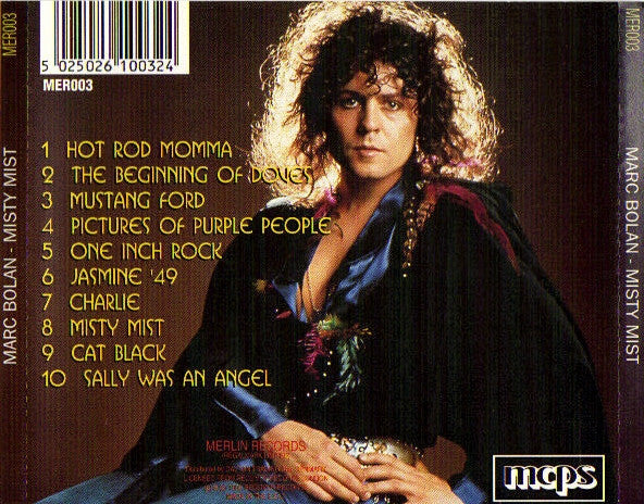 Marc Bolan : Misty Mist (CD, Comp)