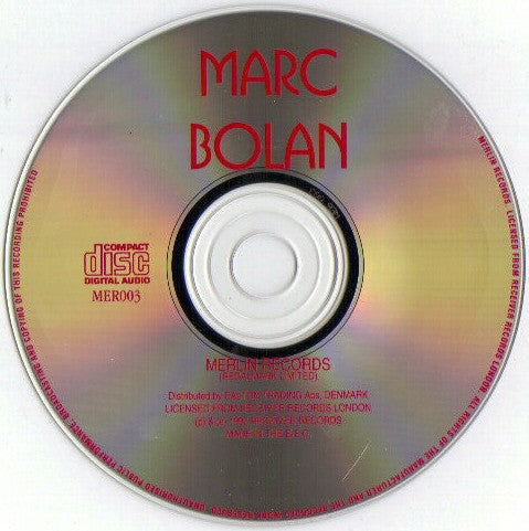 Marc Bolan : Misty Mist (CD, Comp)