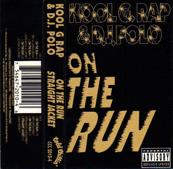 Kool G Rap & D.J. Polo : On The Run (Cass, Maxi)