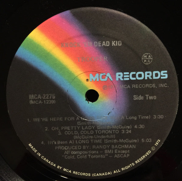Trooper (4) : Knock 'Em Dead Kid (LP, Album)