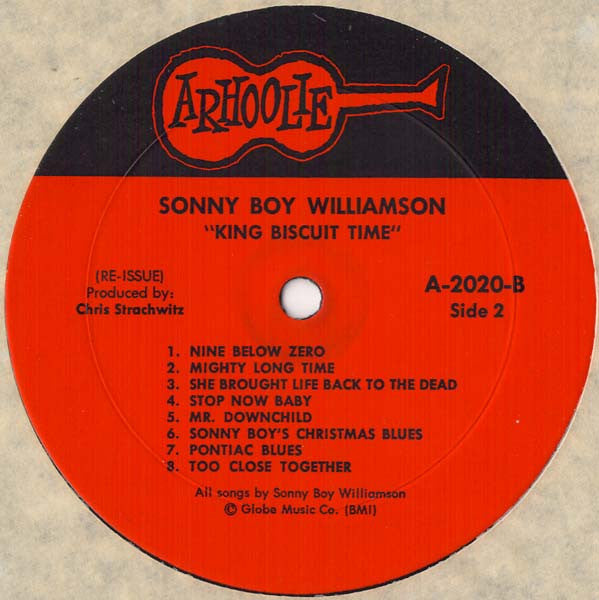 Sonny Boy Williamson (2) : King Biscuit Time (LP, Comp, RE)