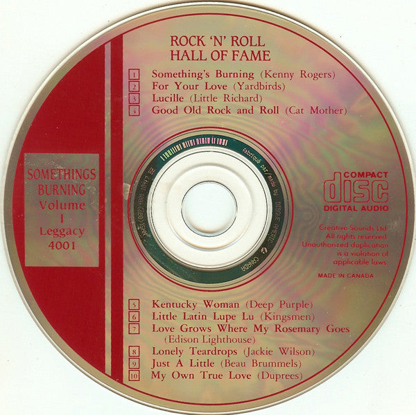 Various : Rock 'N' Roll Hall Of Fame - Volume I (CD, Comp, RM)