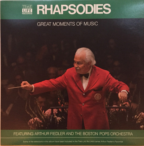 Arthur Fiedler And The Boston Pops Orchestra* : Rhapsodies (LP, Comp, RE)