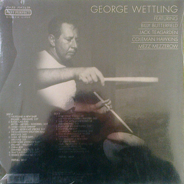 George Wettling : Featuring Billy Butterfield - Jack Teagarden - Coleman Hawkins - Mezz Mezzerow (LP, Comp, Gat)