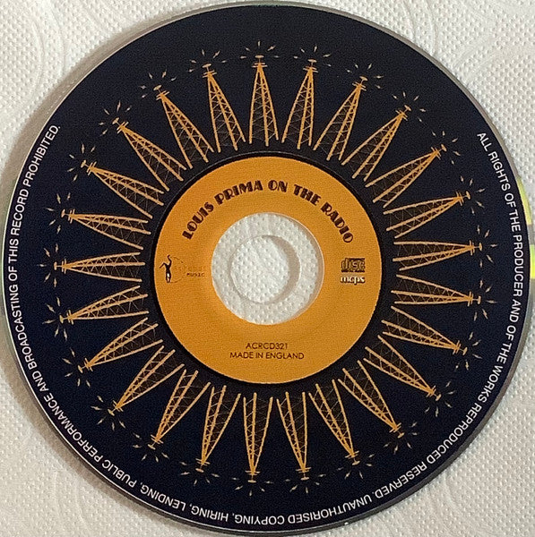 Louis Prima : On The Radio (CD, Album, Comp)