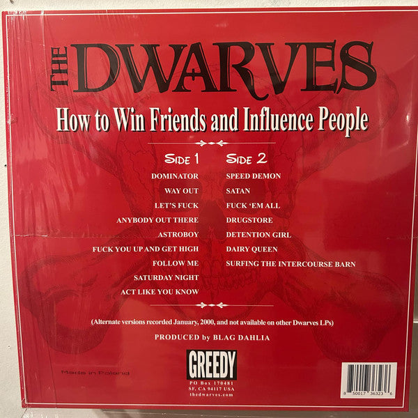 Dwarves : How To Win Friends And Influence People (LP, Album, RE)