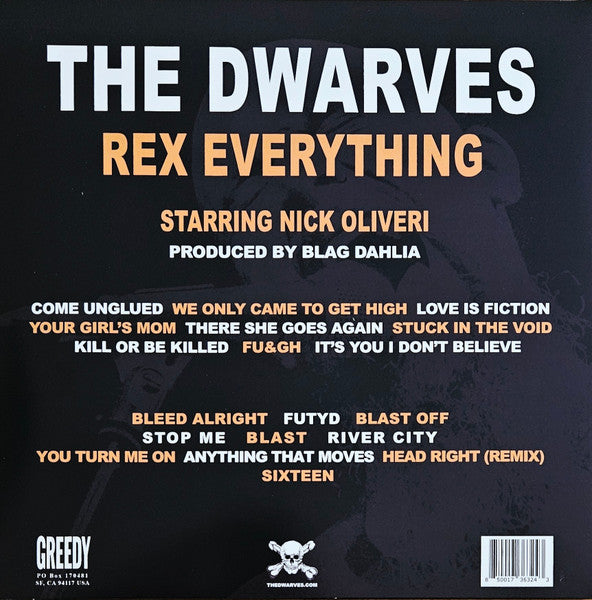 Dwarves : Rex Everything (LP, Comp, RE)