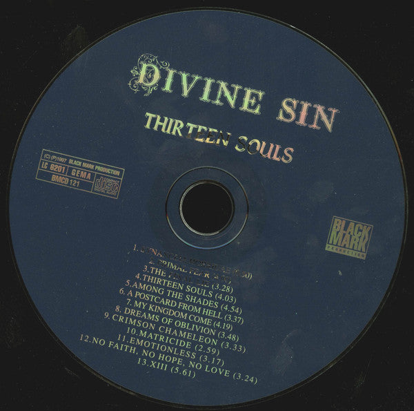 Divine Sin : Thirteen Souls (CD, Album)