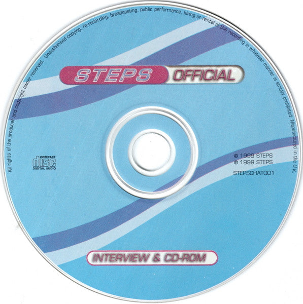Steps : Official  Interview CD And CD-ROM (CD, Enh)