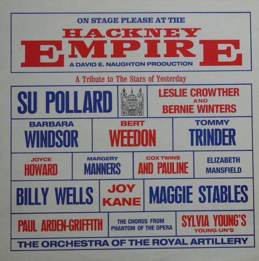 Various : On Stage Please At The Hackney Empire (A Tribute To The Stars Of Yesterday) (LP)