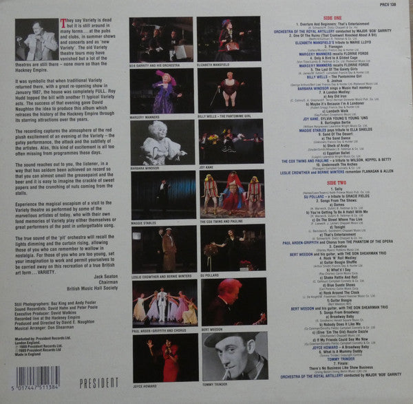 Various : On Stage Please At The Hackney Empire (A Tribute To The Stars Of Yesterday) (LP)