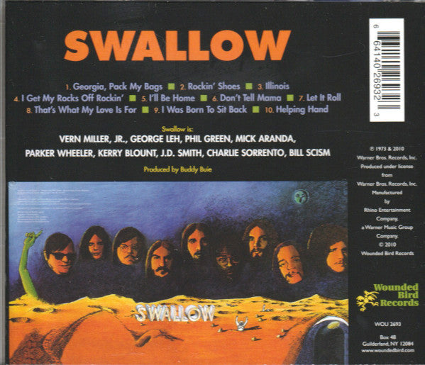 Swallow (10) : Swallow (CD, Album, RE)