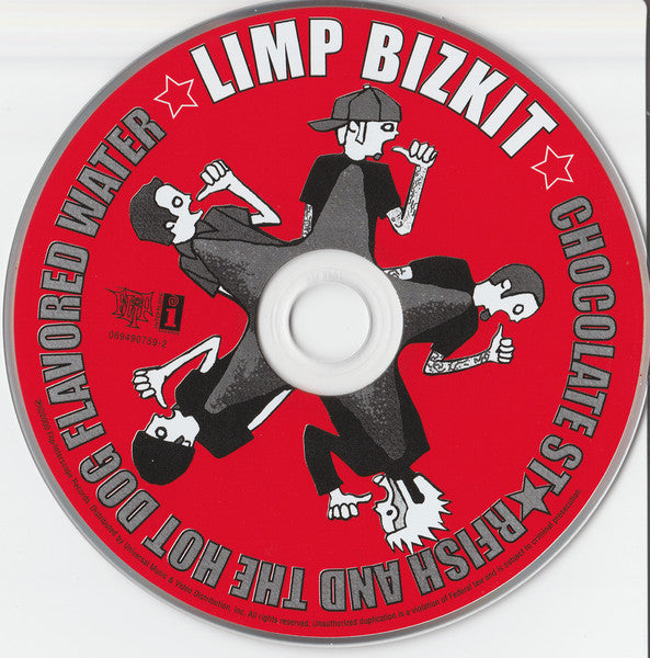 Limp Bizkit : Chocolate Starfish And The Hot Dog Flavored Water (CD, Album, RE)