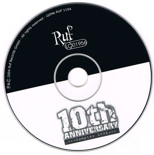 Various : Ruf 10th Anniversary Sampler 2004 (Where Blues Crosses Over) (CD, Smplr)
