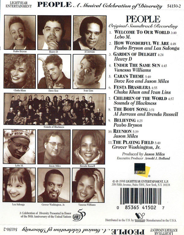 Various : People: A Musical Celebration Of Diversity (CD, Album)
