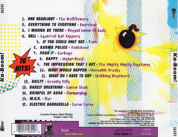 Various : Ka-Boom! 16 Rippin' Tunes! (CD, Comp)