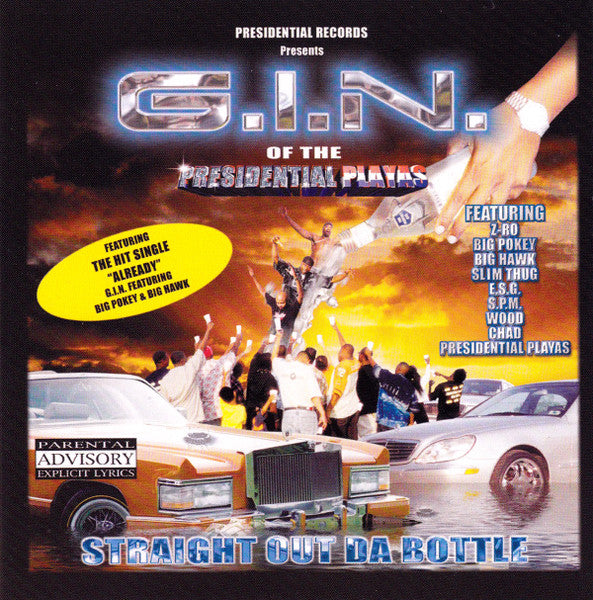 G.I.N. : Straight Out Da Bottle (CD, Album)