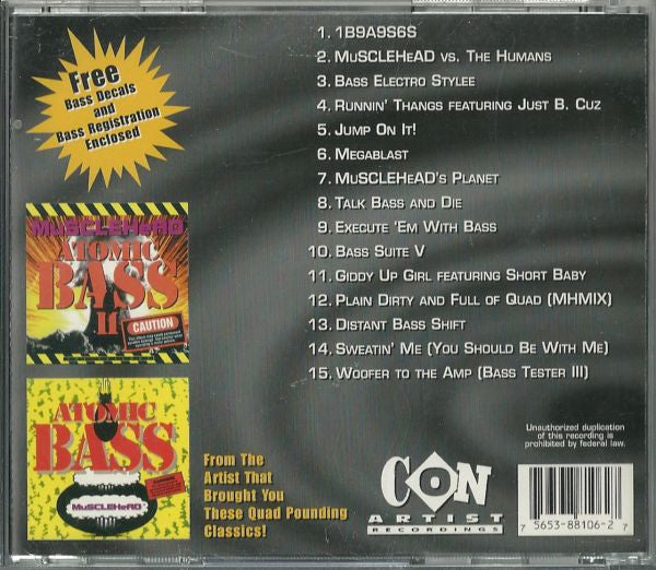 MuSCLEHeAD : The Return Of Bass (CD, Album)