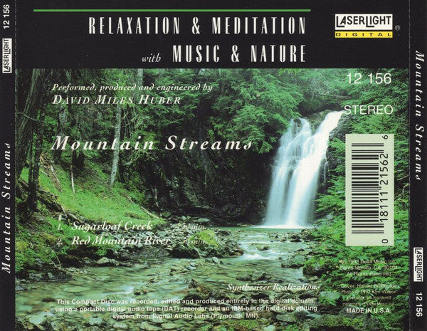 David Miles Huber : Mountain Streams (CD, Album)
