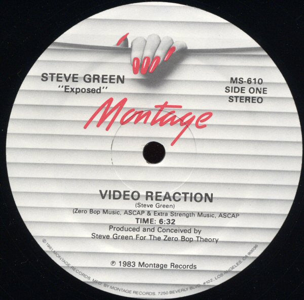 Steve Green : Video Reaction (12")