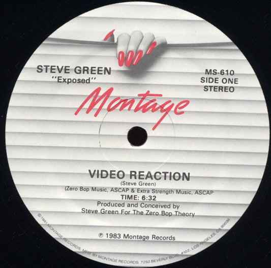 Steve Green : Video Reaction (12")