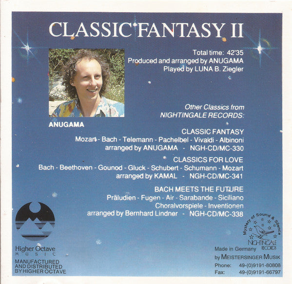Anugama : Classic Fantasy II (CD, Album)