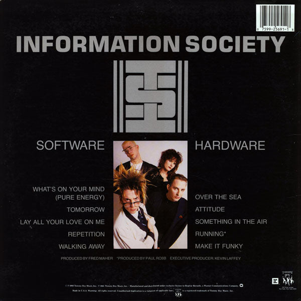 Information Society : Information Society (LP, Album, SRC)