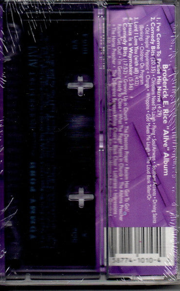 Broderick E. Rice : Alive Alive Alive (Cass, Album)