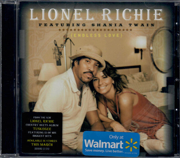 Lionel Richie Featuring Shania Twain : Endless Love (CD, Single)