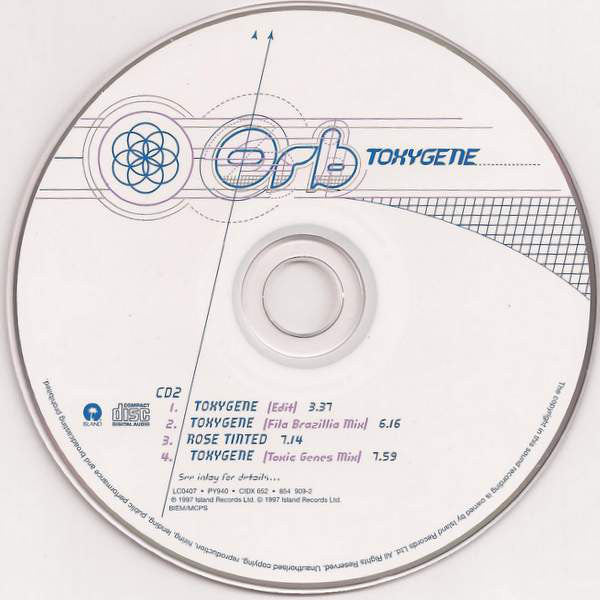 The Orb : Toxygene (CD, Single, CD2)