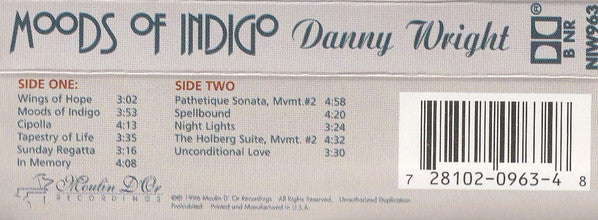 Danny Wright : Moods Of Indigo (Cass, Album)