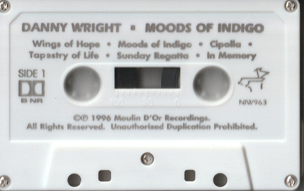 Danny Wright : Moods Of Indigo (Cass, Album)