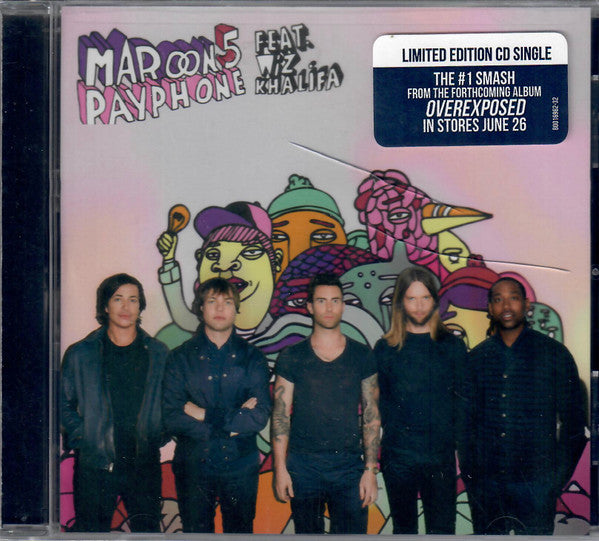 Maroon 5 Featuring Wiz Khalifa : Payphone (CD, Single, Ltd)