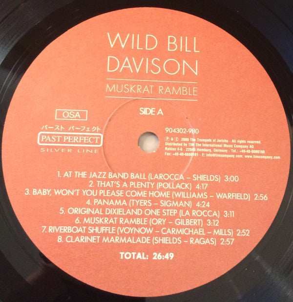 Wild Bill Davison : Muskrat Ramble (LP, Comp, Gat)