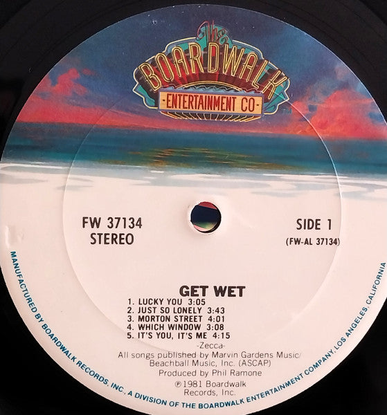 Get Wet (2) : Get Wet (LP, Album, Ter)