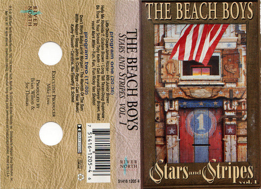 The Beach Boys : Stars And Stripes Vol. 1 (Cass, Album)