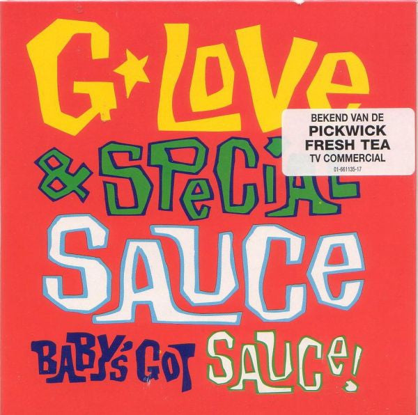 G. Love & Special Sauce : Baby's Got Sauce (CD, Single, RE, Car)