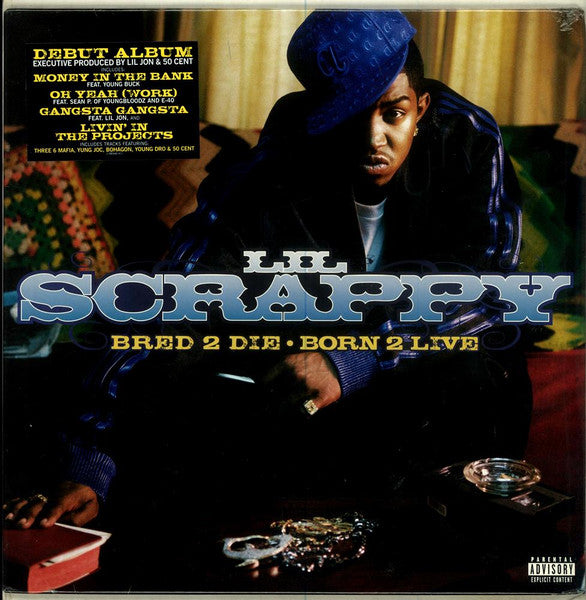 Lil Scrappy* : Bred 2 Die • Born 2 Live (2xLP, Album)