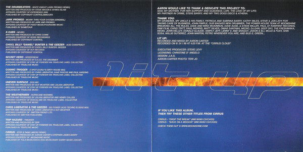DJ Aaron Carter : Lit Up (CD, Mixed)