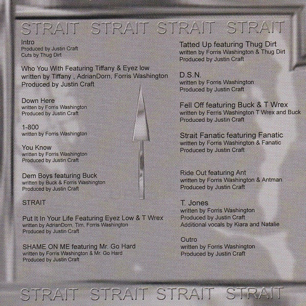 Strait (3) : Down Here (CD, Album)