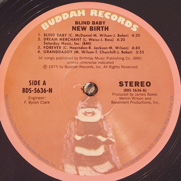 The New Birth* : Blind Baby (LP, Album, Rai)
