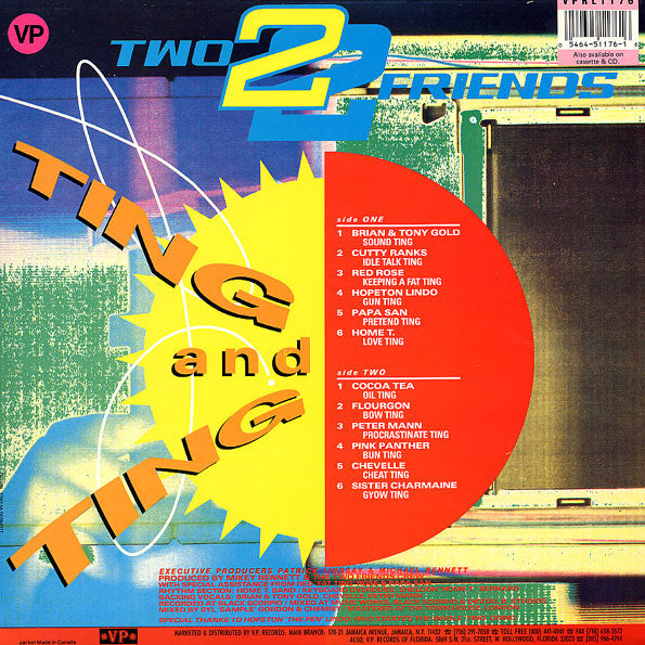 Various : Two Friends Ting & Ting (LP, Comp)