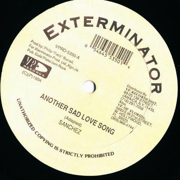 Sanchez // Sanchez / Stinger Man : Another Sad Love Song / Bumptious Girls (12")